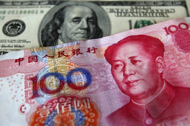 یوآن چین در برابر دلار